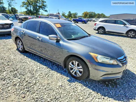 2012 Honda Accord Se VIN 1HGCP2F65CA015545 фото 4
