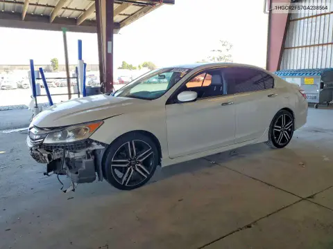 2016 Honda Accord Sport VIN 1HGCR2F57GA238564 фото 1