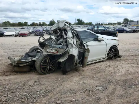 1HGCR2F53HA077910 — 2017 Honda Accord, zdjęcie 3 z Copart, Dachowanie