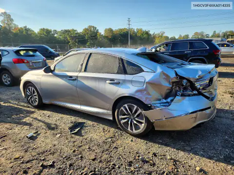 1HGCV3F4XKA014335 — 2019 Honda Accord, zdjęcie 2 z Copart, Tył