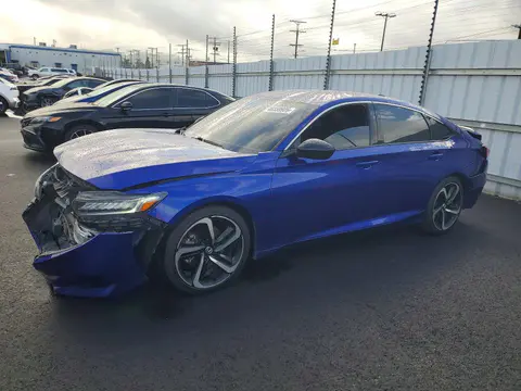 2021 Honda Accord VIN 1HGCV1F31MA024072 фото 1