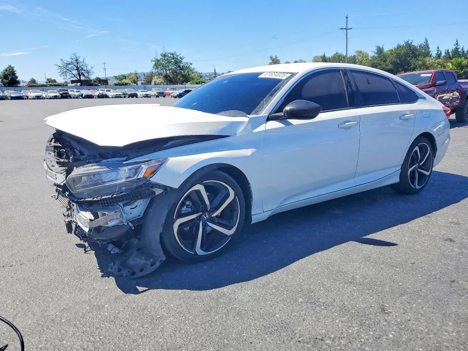 2021 Honda Accord VIN 1HGCV1F39MA071852 фото 1