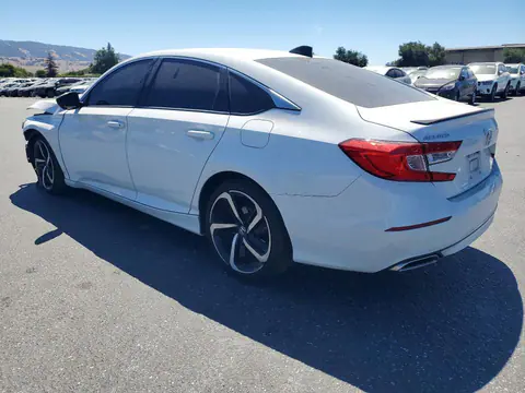 2021 Honda Accord VIN 1HGCV1F39MA071852 фото 2