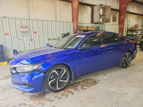 2021 HONDA ACCORD VIN 1HGCV2F30MA004501 фото 1