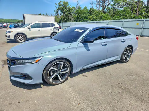 1HGCV1F49MA116040 — 2021 Honda Accord, Передняя часть (Front End), фото до ремонта