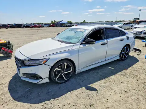 1HGCV3F49MA021392 — 2021 Honda Accord, Engine fire (Burn - Engine), before-repair photos