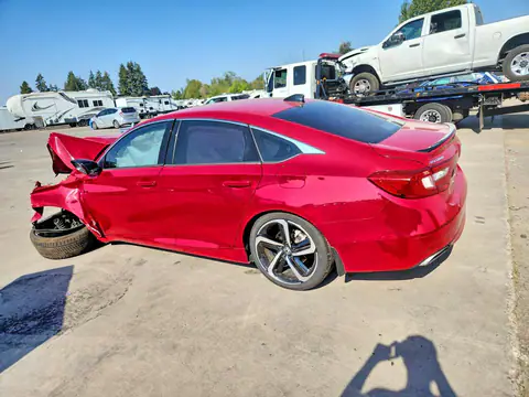 1HGCV1F48MA119141 — 2021 Honda Accord, фото 2 з Copart 19.10.2026, Передня частина