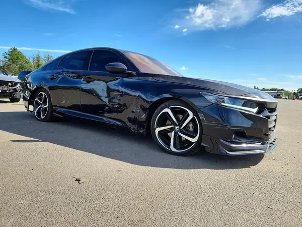 1HGCV1F48MA092541 — 2021 Honda Accord, фото 4 с аукциона Copart, Боковая часть