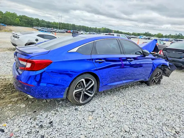 1HGCV1F41MA048784 — 2021 Honda Accord, photo 3 from Copart, Front end