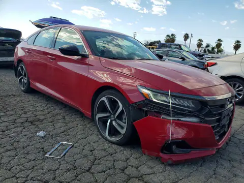 1HGCV1F49MA011904 — 2021 Honda Accord, photo 4 from Copart 19.10.2026, Front end