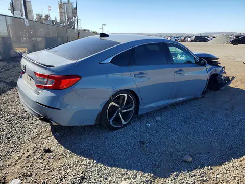 1HGCV1F35MA117693 — 2021 Honda Accord, фото 3 с аукциона Copart 16.10.2026, Передняя часть