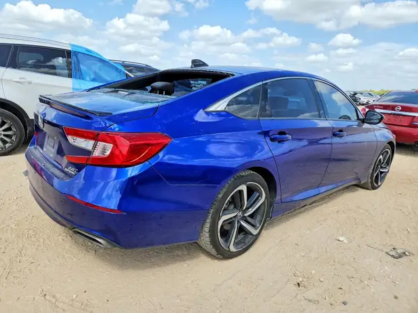 1HGCV2F32NA025206 — 2022 Honda Accord, фото 3 с аукциона Copart, Град