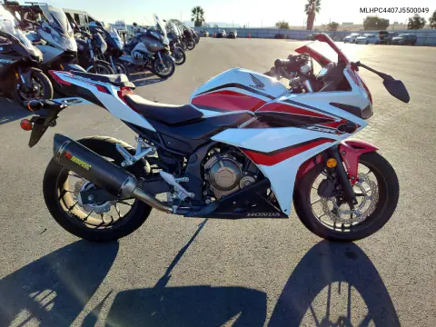 MLHPC4407J5500049 — 2018 Honda Cbr, Вандализм, фото до ремонта