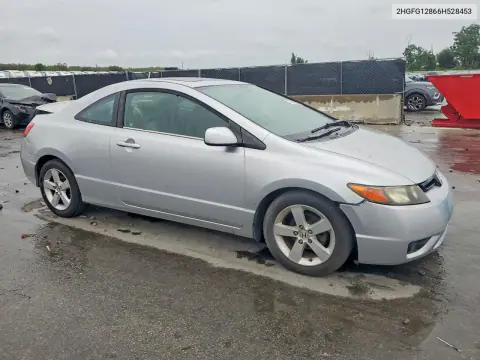 2006 Honda Civic Ex VIN 2HGFG12866H528453 фото 4