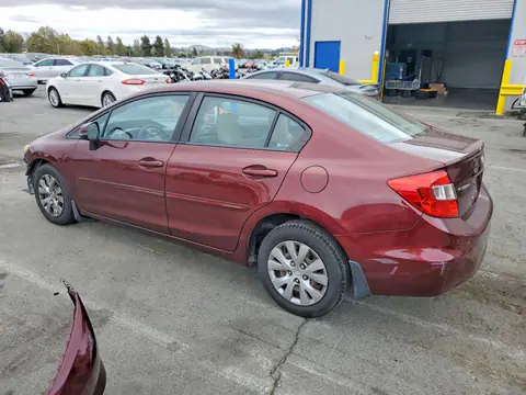 2012 HONDA CIVIC VIN 19XFB2F52CE345660 фото 2