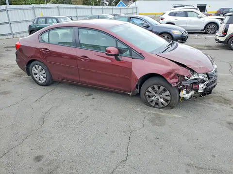 2012 HONDA CIVIC VIN 19XFB2F52CE345660 фото 4