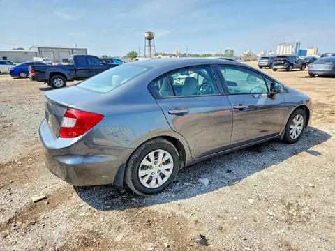 2012 HONDA CIVIC VIN 19XFB2F5XCE107958 фото 3