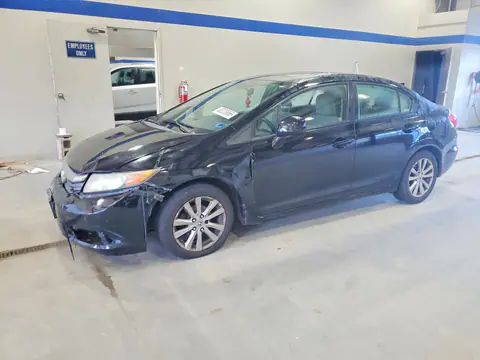 2012 HONDA CIVIC VIN 2HGFB2F82CH329460 фото 1