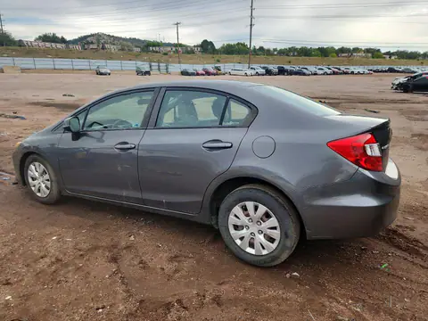 2012 HONDA CIVIC VIN 2HGFB2F58CH583244 фото 2