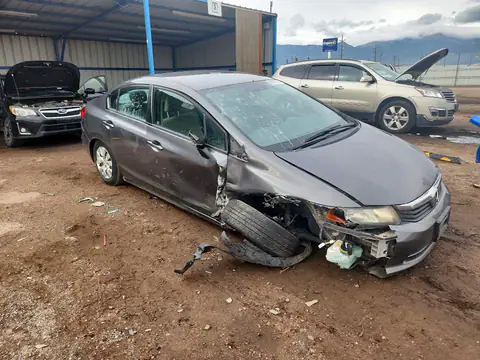 2012 HONDA CIVIC VIN 2HGFB2F58CH583244 фото 4