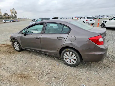 2012 HONDA CIVIC VIN 19XFB2F51CE321818 фото 2