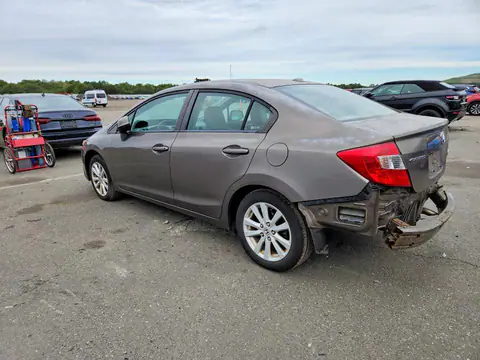 2012 HONDA CIVIC VIN 2HGFB2F92CH570816 фото 2