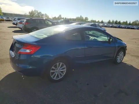 2012 Honda Civic Ex VIN 2HGFG3B82CH522527 фото 3