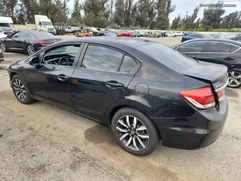 2014 Honda Civic Exl VIN 19XFB2F97EE200040 фото 2