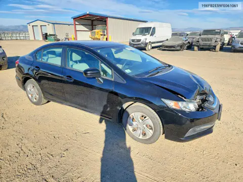 2015 Honda Civic Lx VIN 19XFB2E59FE061061 фото 4
