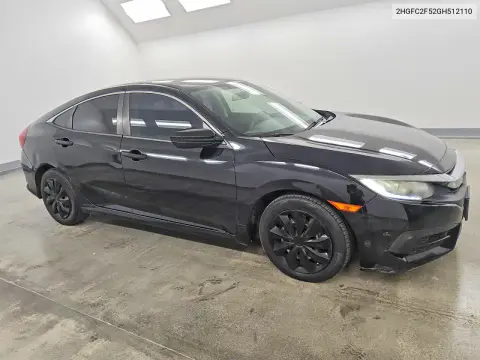 2016 Honda Civic Lx VIN 2HGFC2F52GH512110 фото 4