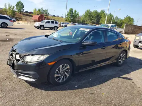 2HGFC2F76HH500786 — 2017 Honda Civic, წინა ნაწილი (Front End), ფოტოები შეკეთებამდე