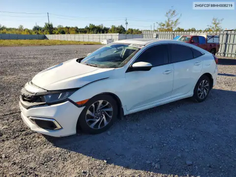 2HGFC2F88HH008219 Honda Civic 2017 — Front end damage, before-repair photo