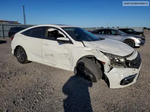 2HGFC2F88HH008219 — 2017 Honda Civic, photo 4 from Copart 15.10.2026, Front end