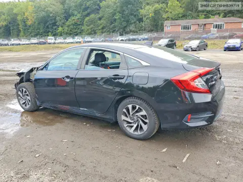 2017 Honda Civic Ex VIN 2HGFC2F7XHH539719 фото 2