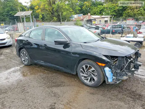 2017 Honda Civic Ex VIN 2HGFC2F7XHH539719 фото 4