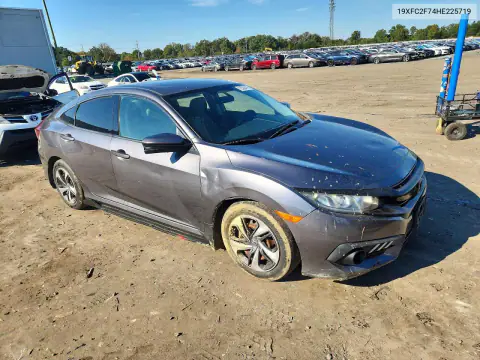 19XFC2F74HE225719 — 2017 Honda Civic, photo 4 from Copart 28.10.2026, Rear end