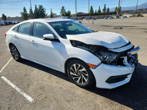 2HGFC2F75HH566164 — 2017 Honda Civic, photo 4 from Copart, Front end
