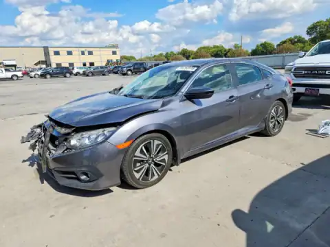 JHMFC1F79JX040175 — 2018 Honda Civic, წინა ნაწილი (Front End), ფოტოები შეკეთებამდე
