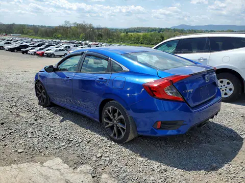 2020 HONDA CIVIC VIN 2HGFC2F83LH522665 фото 2