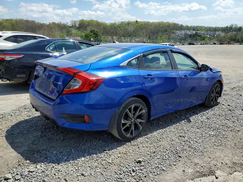 2020 HONDA CIVIC VIN 2HGFC2F83LH522665 фото 3