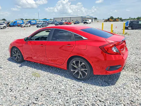 2020 HONDA CIVIC VIN 2HGFC2F86LH548337 фото 2