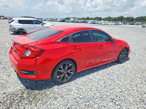 2020 HONDA CIVIC VIN 2HGFC2F86LH548337 фото 3