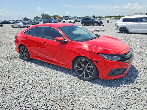 2020 HONDA CIVIC VIN 2HGFC2F86LH548337 фото 4