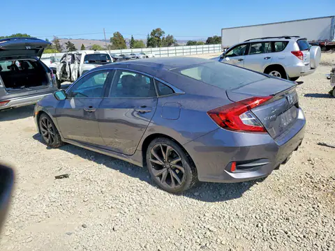 19XFC2F88LE206429 — 2020 Honda Civic, photo 2 from Copart 29.09.2026, Rear end