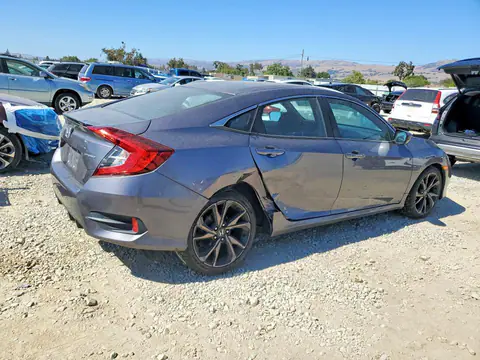 19XFC2F88LE206429 — 2020 Honda Civic, photo 3 from Copart 29.09.2026, Rear end