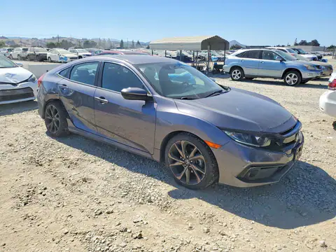 19XFC2F88LE206429 — 2020 Honda Civic, photo 4 from Copart 29.09.2026, Rear end