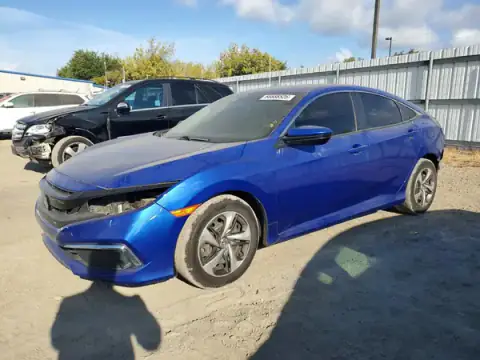 19XFC2F68LE210673 — 2020 Honda Civic, Parte trasera (Rear End), fotos antes de reparar