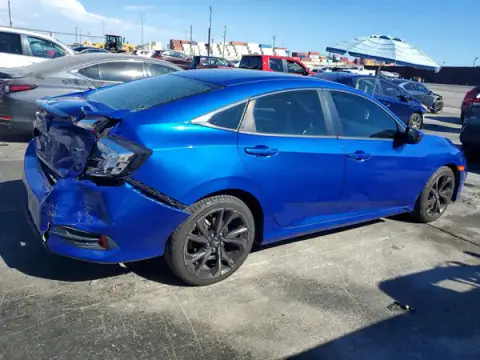 19XFC2F82LE014813 — 2020 Honda Civic, фото 3 с аукциона Copart, ЗАДНЯЯ ЧАСТЬ