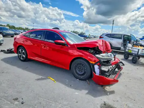 2HGFC2F63LH581908 — 2020 Honda Civic, photo 4 from Copart, Front end