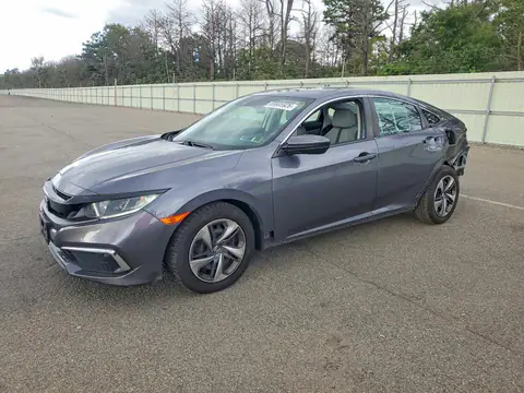 2HGFC2F69LH599426 — 2020 Honda Civic, უკანა ნაწილი (Rear End), ფოტოები შეკეთებამდე